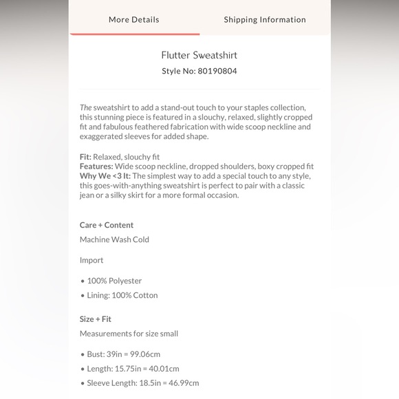 Free People Flutter Sweatshirt - Picture 3 of 3